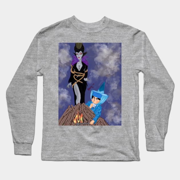 Maleficent Mistress of the Dark Long Sleeve T-Shirt by The Miseducation of David and Gary